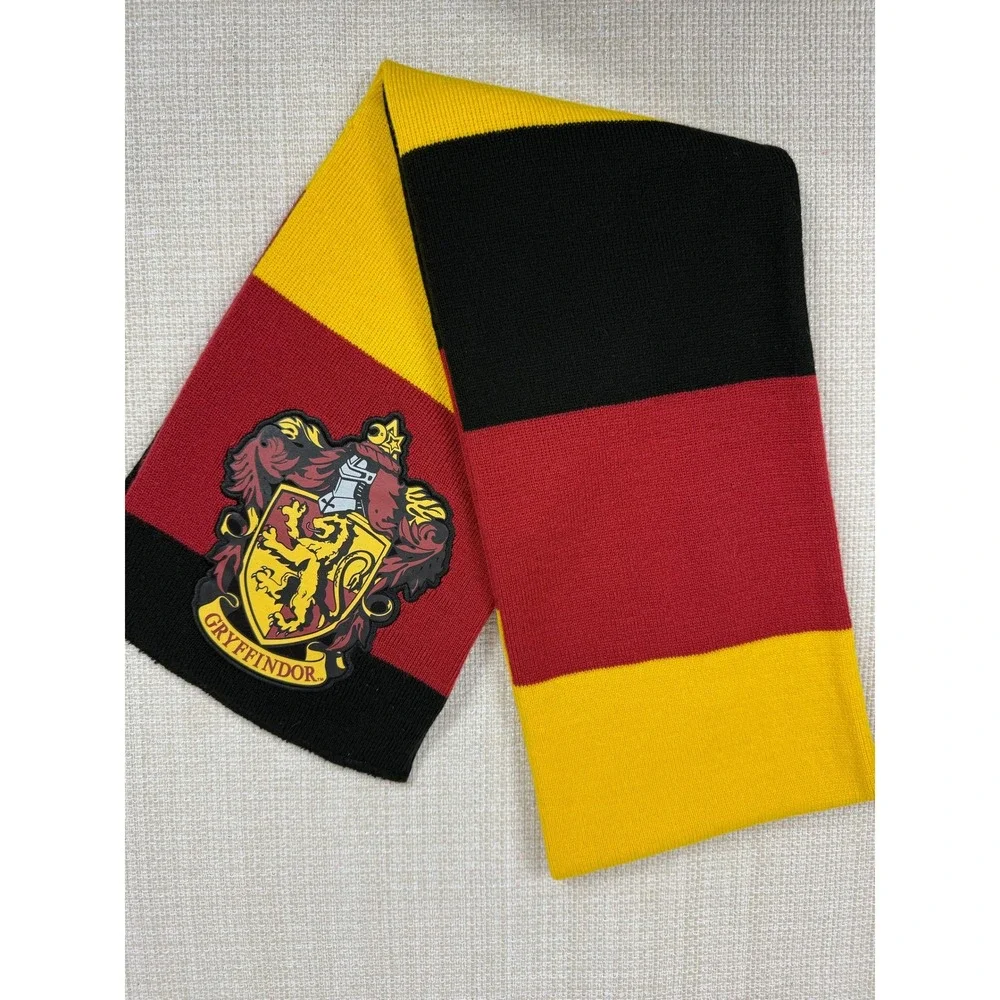 Harry Potter Gryffindor Scarf Bioworld Black Red Yellow‎ Licensed